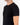 Organic Pima Crew Neck Tee in Black | GRANA #color_black