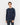 Organic Pima Cotton Long Sleeve Crew Neck Tee in Navy | GRANA #color_navy