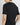 Supima V-neck Tee in Black | GRANA #color_black