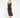 Silk Wrap Tank Dress in BLACK | GRANA #color_black