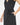 Silk Wrap Tank Dress in BLACK | GRANA #color_black