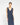 Silk Wrap Tank Dress in NAVY | GRANA #color_navy