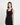 Supima Ribbed Tank Dress in Black | GRANA #color_black