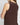 Silk A-line Shift Dress in Dark Oak | GRANA #color_dark-oak