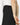 Silk Bias Cut mid-length Skirt in BLACK | GRANA #color_black