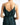 Silk V Neck Camisole Jumpsuit in JEWEL GREEN | GRANA #color_jewel-green