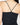 Supima Thin Strap Ribbed Cami in BLACK | GRANA #color_black