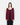 Supima Single Button Ribbed Cardigan in Maroon | GRANA #color_maroon