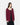 Supima Single Button Ribbed Cardigan in Maroon | GRANA #color_maroon