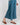 Tencel Split Front Culotte in Topaz Blue | GRANA #color_topaz-blue