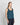 Silk Double Scoop Neck Tank in Emerald | GRANA #color_emerald