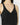 Silk Deep V-Neck Tank in BLACK | GRANA #color_black